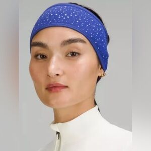 Lululemon Fleece reflective running ear warmer